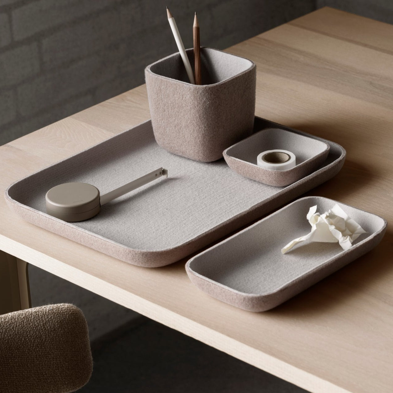 HERBA Felt Storage Tray