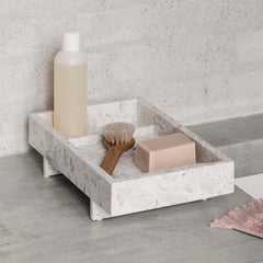 ABENTO Marble Tray Lifestyle B