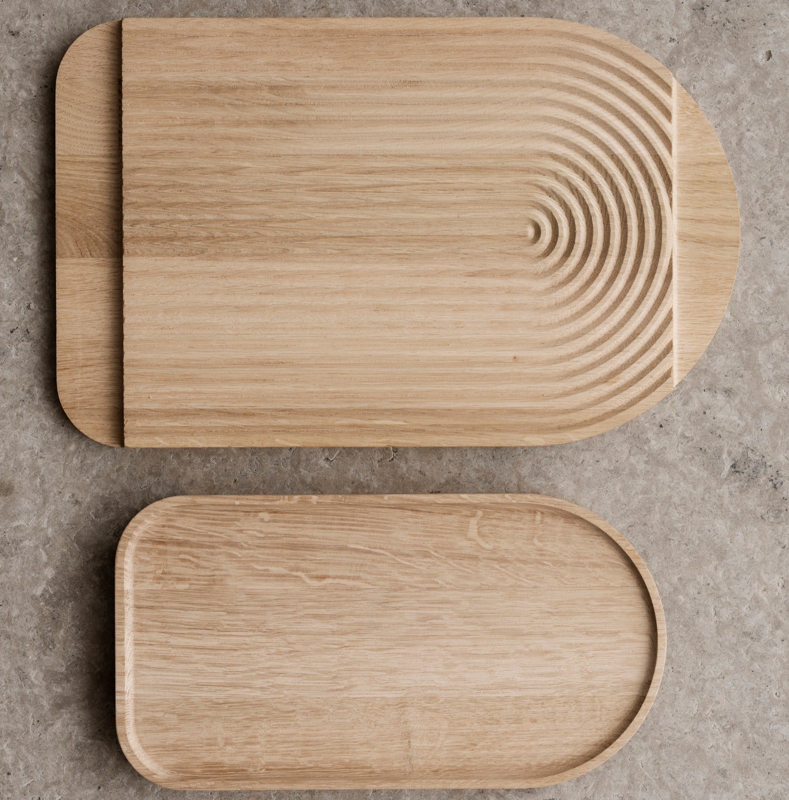 ZEN Cutting board Both Sides Shown