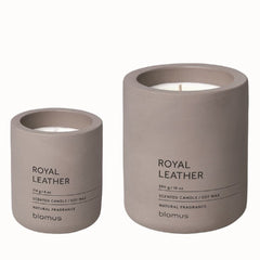 FRAGA Candle Set Royal Leather