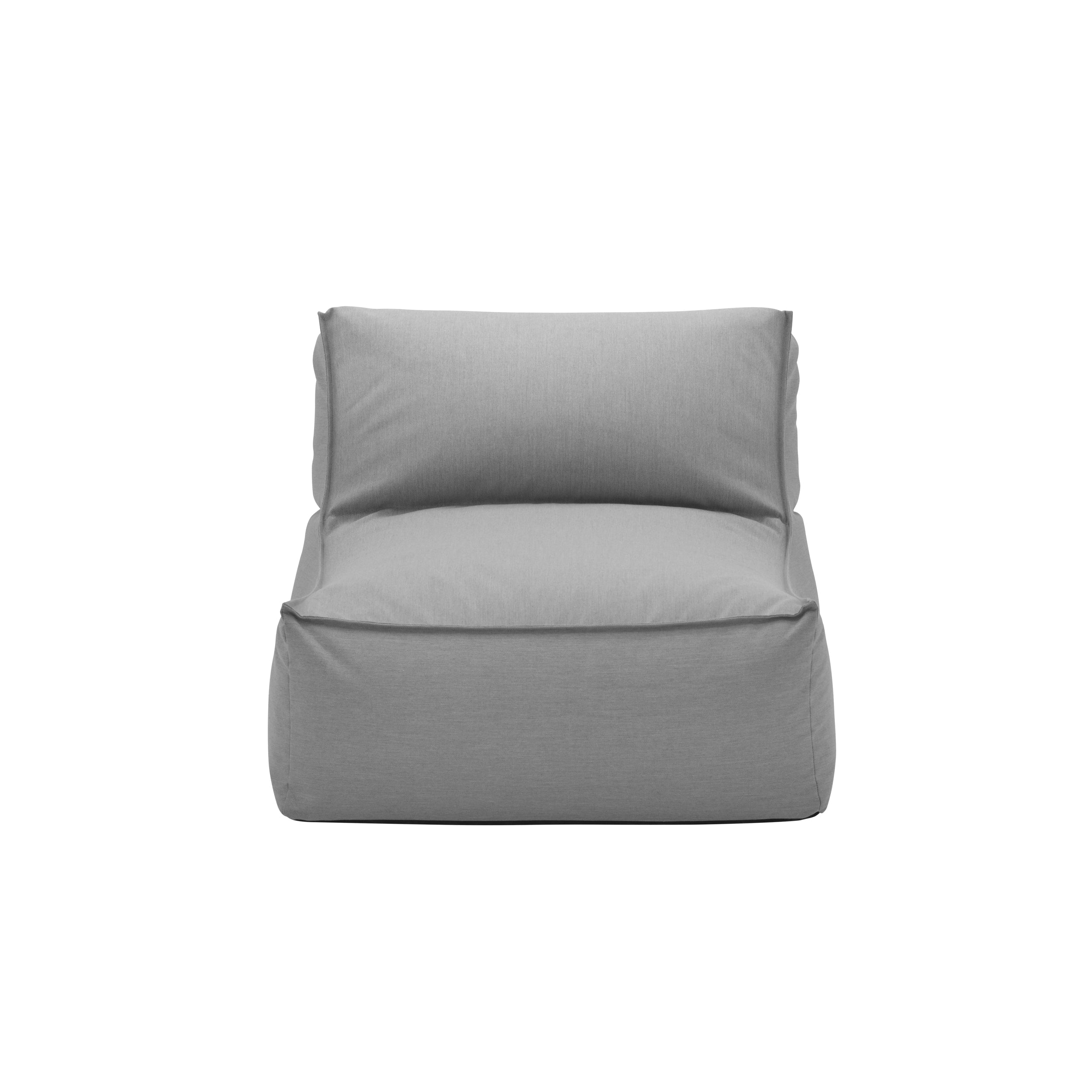 Gray cushion on a white background