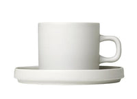 Coffee Cups With Saucers - Moonbeam