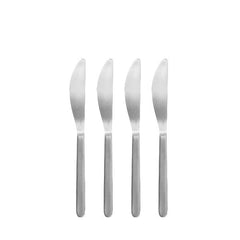 Stainless Steel Butter Knives - Set of 4 - Stella