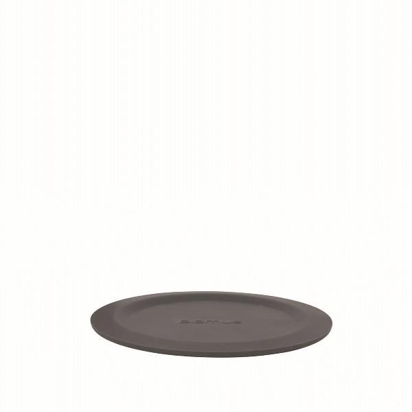 Coasters With Stainless Steel Holder - Round