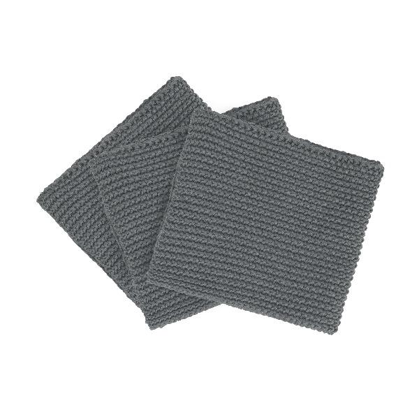 Knitted Dish Cloth Sharkskin