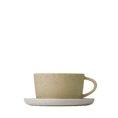 SABLO Coffee Cups with Saucers Savannah