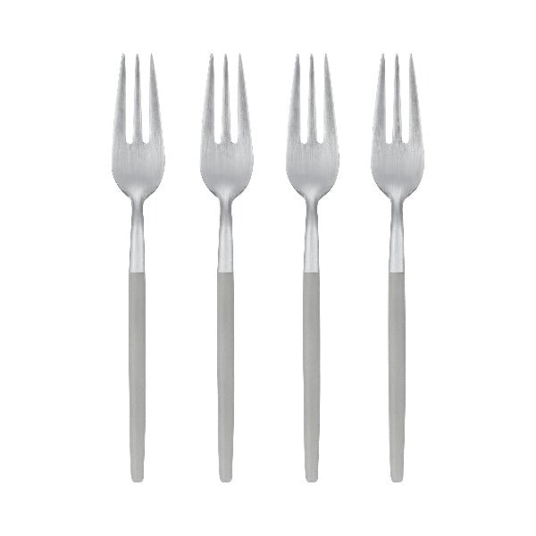 MAXIME Cake Forks Mourning Dove