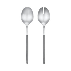 MAXIME Salad Servers Sharkskin