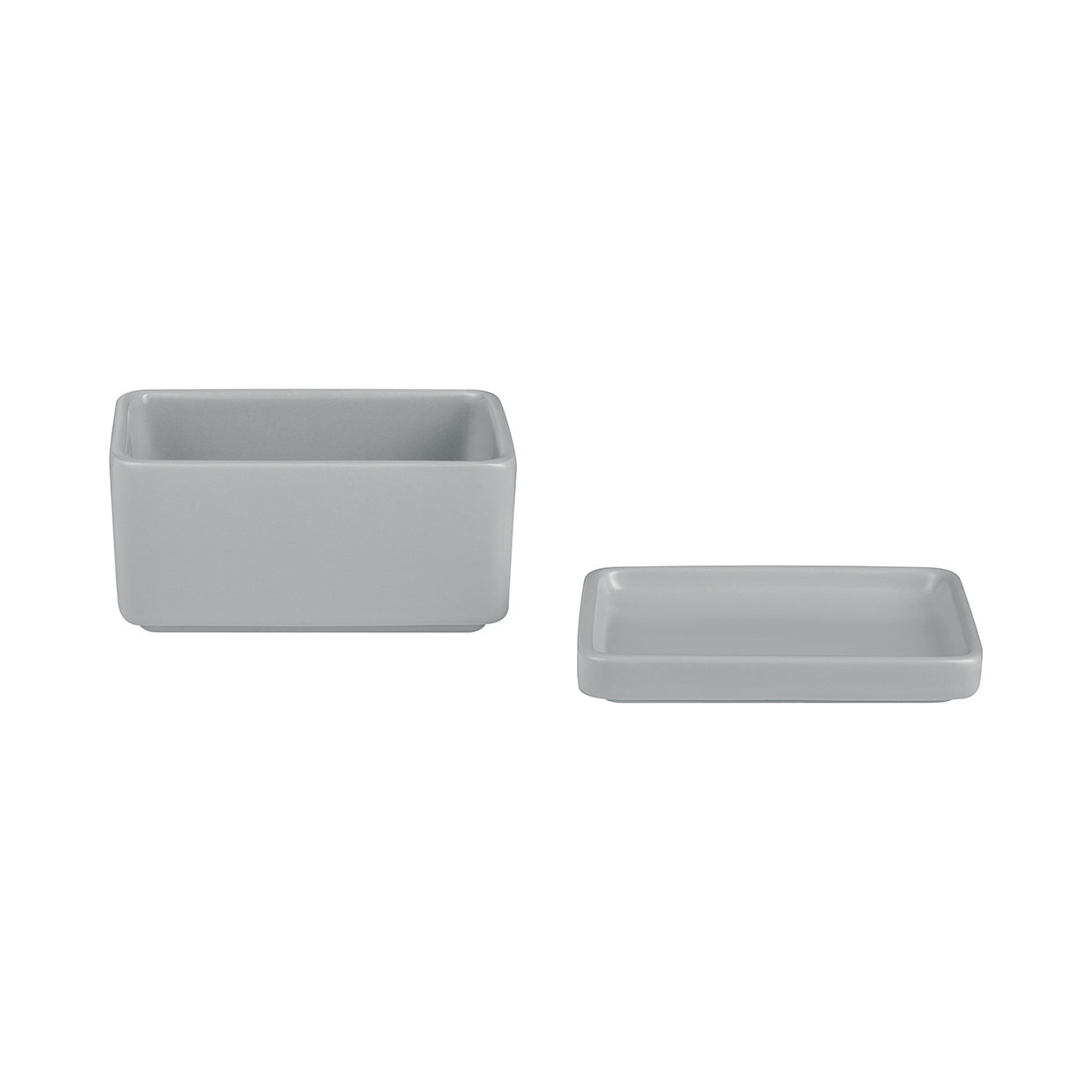 Pilar Butter Dish Lid Off Mirage Grey