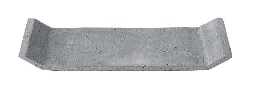 Moon Tray 12 x 5 Dark Grey