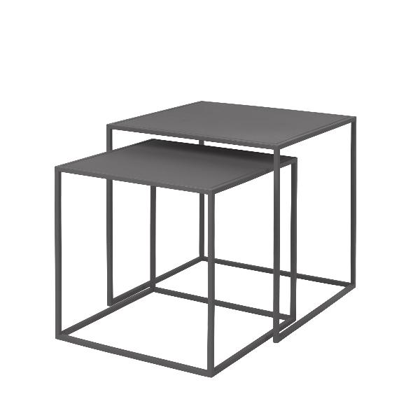 FERA Nesting Tables - Steel Grey