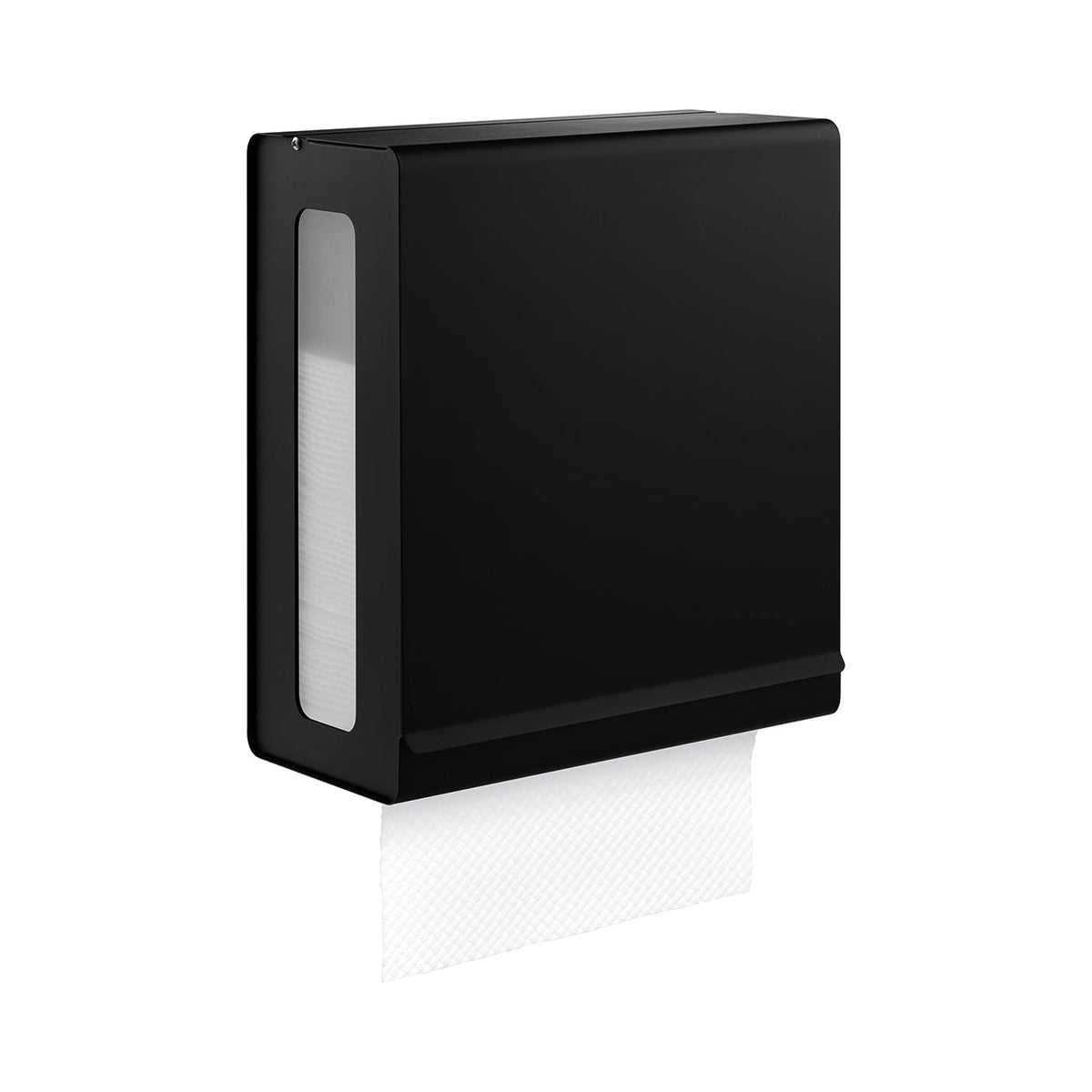 Paper Towel Dispenser Black - Side