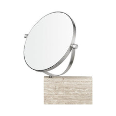 LAMURA Marble Wall-Mounted Vanity Mirror Side