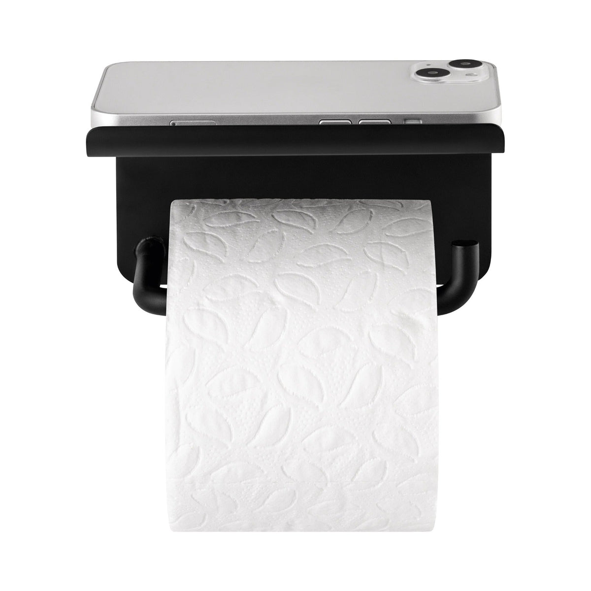 MODO Toilet Paper Holder with Tray-Phone and Tissue Roll