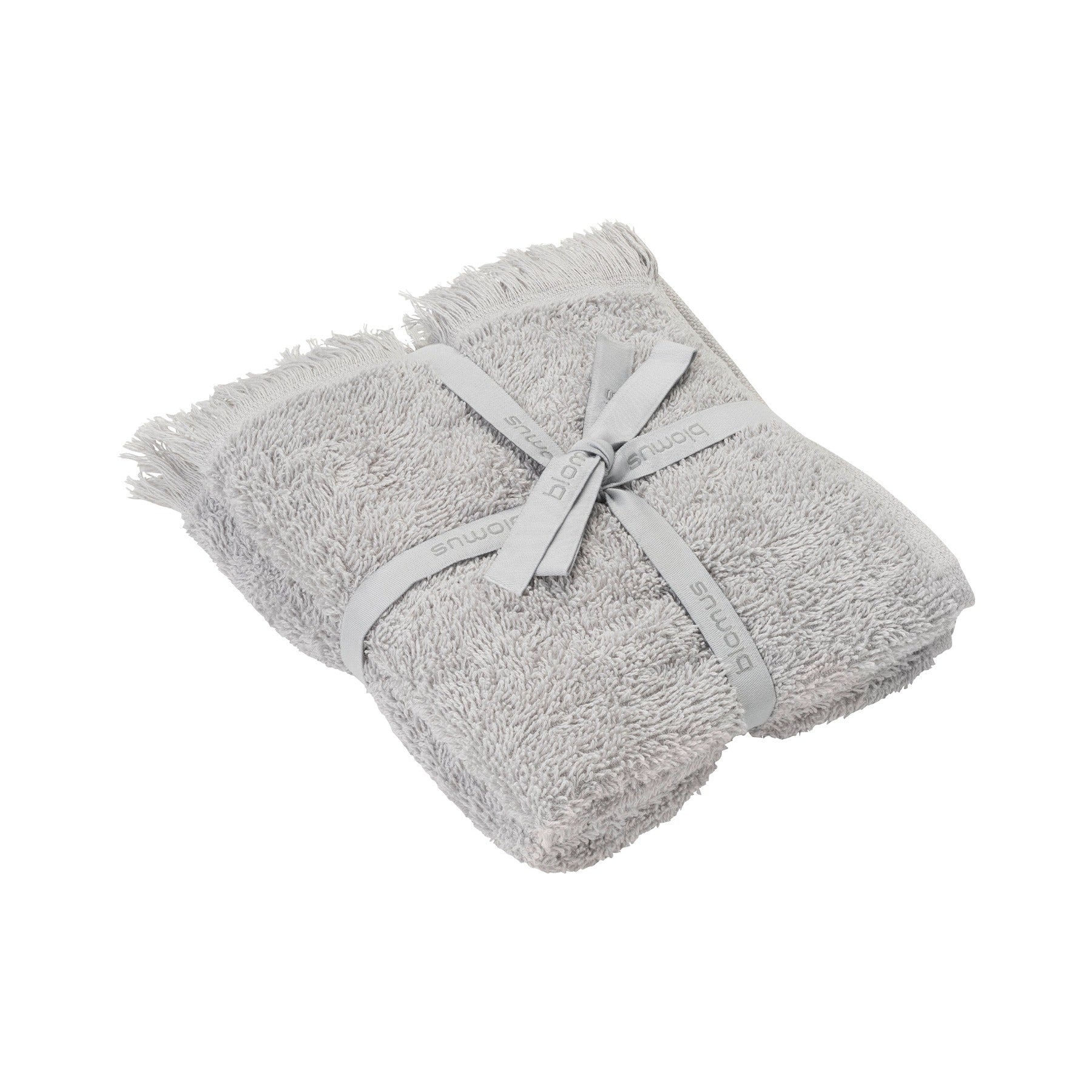 FRINO Guest Hand Towel Micro Chip Grey