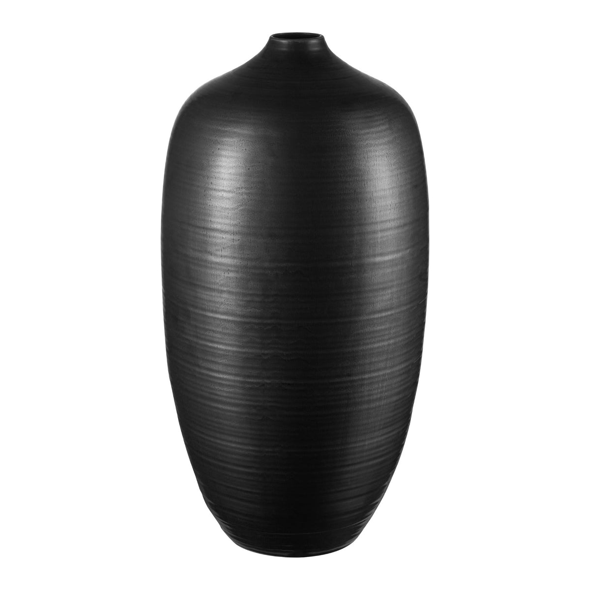 CEOLA Ceramic Floor Vase Black