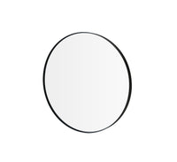 RIM Accent Mirror Clear Glass 20 Inch Black