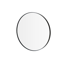 RIM Accent Mirror Clear Glass 20 Inch Black