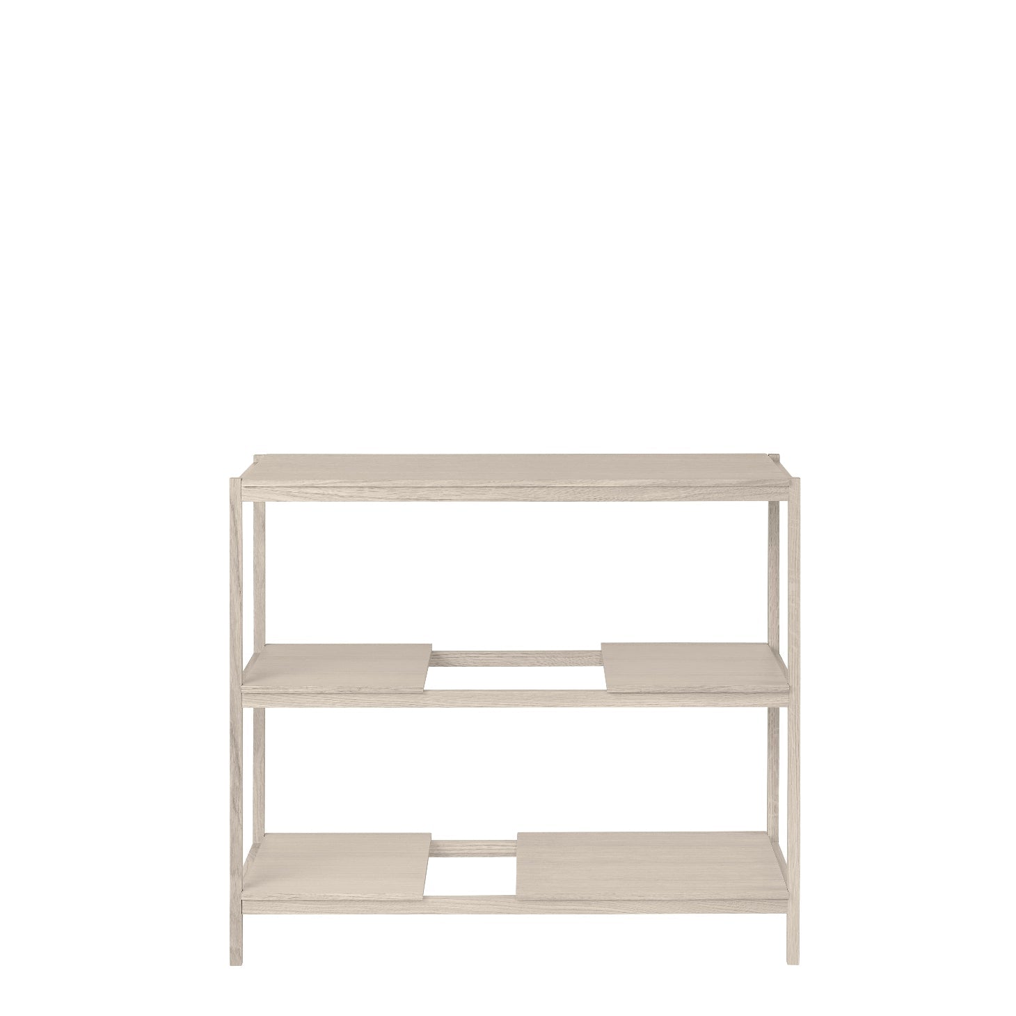 SUKOYA 3 Shelf White Front Image