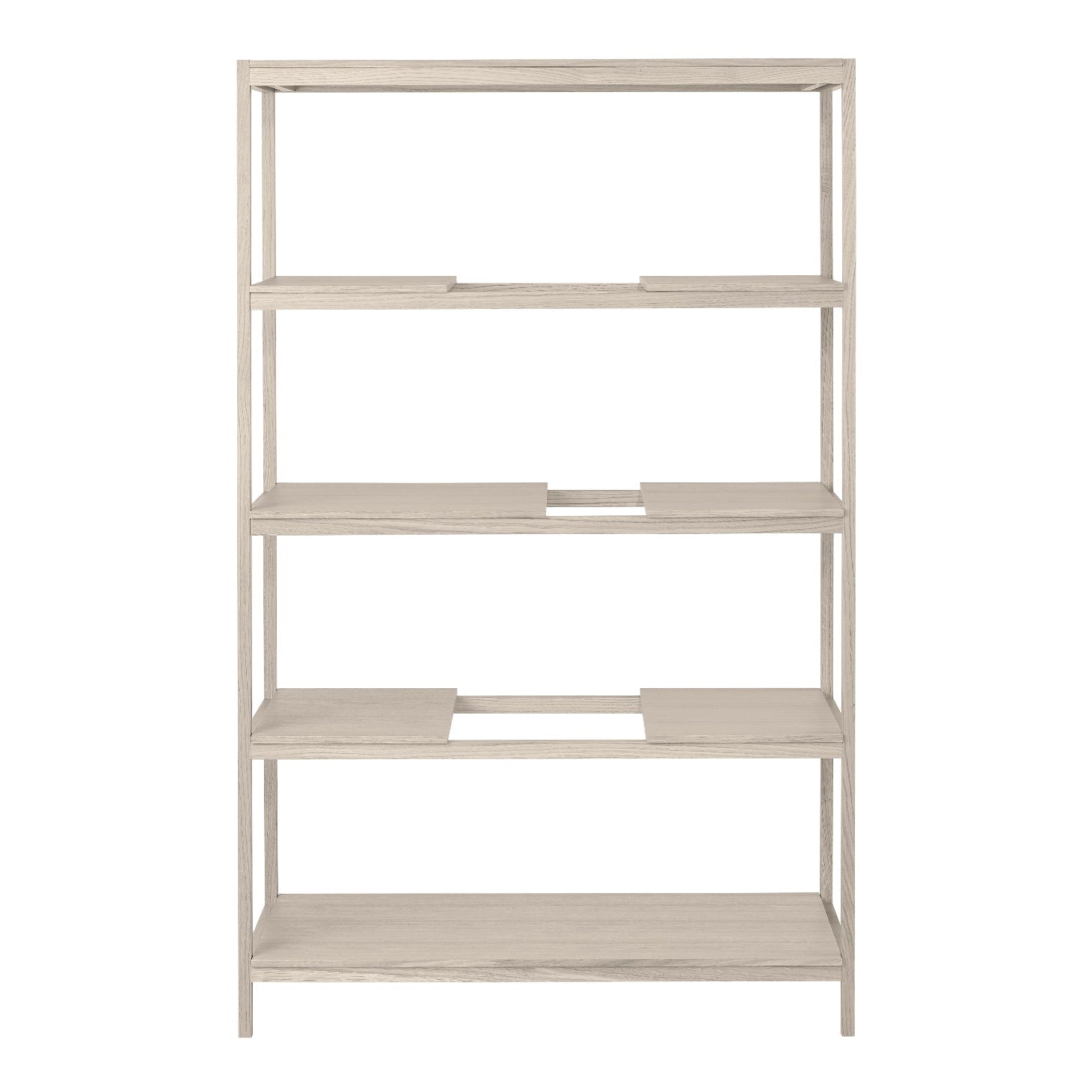SUKOYA 5 Shelf White Front