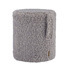 68071 TEDDY Pouf Sharkskin
