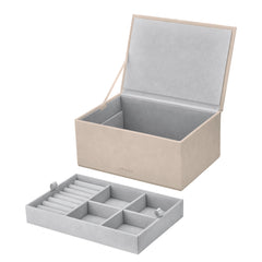 SAHLA Large Jewelry Box with Tray Removed