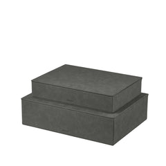 68328 SAHLA Storage Boxes Pewter