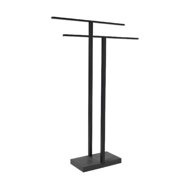 Free Standing Towel Rack - Black