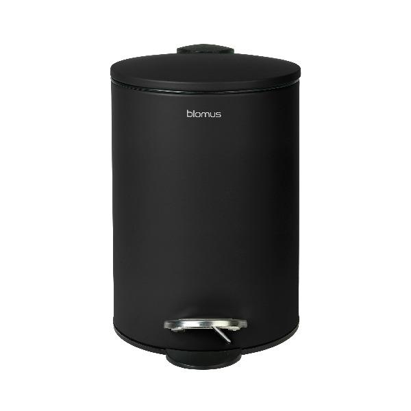 Pedal Bin Wastepaper Basket - TUBO Black