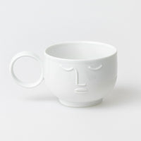 Natural Forms Mug Thea Eyes Closed R16738