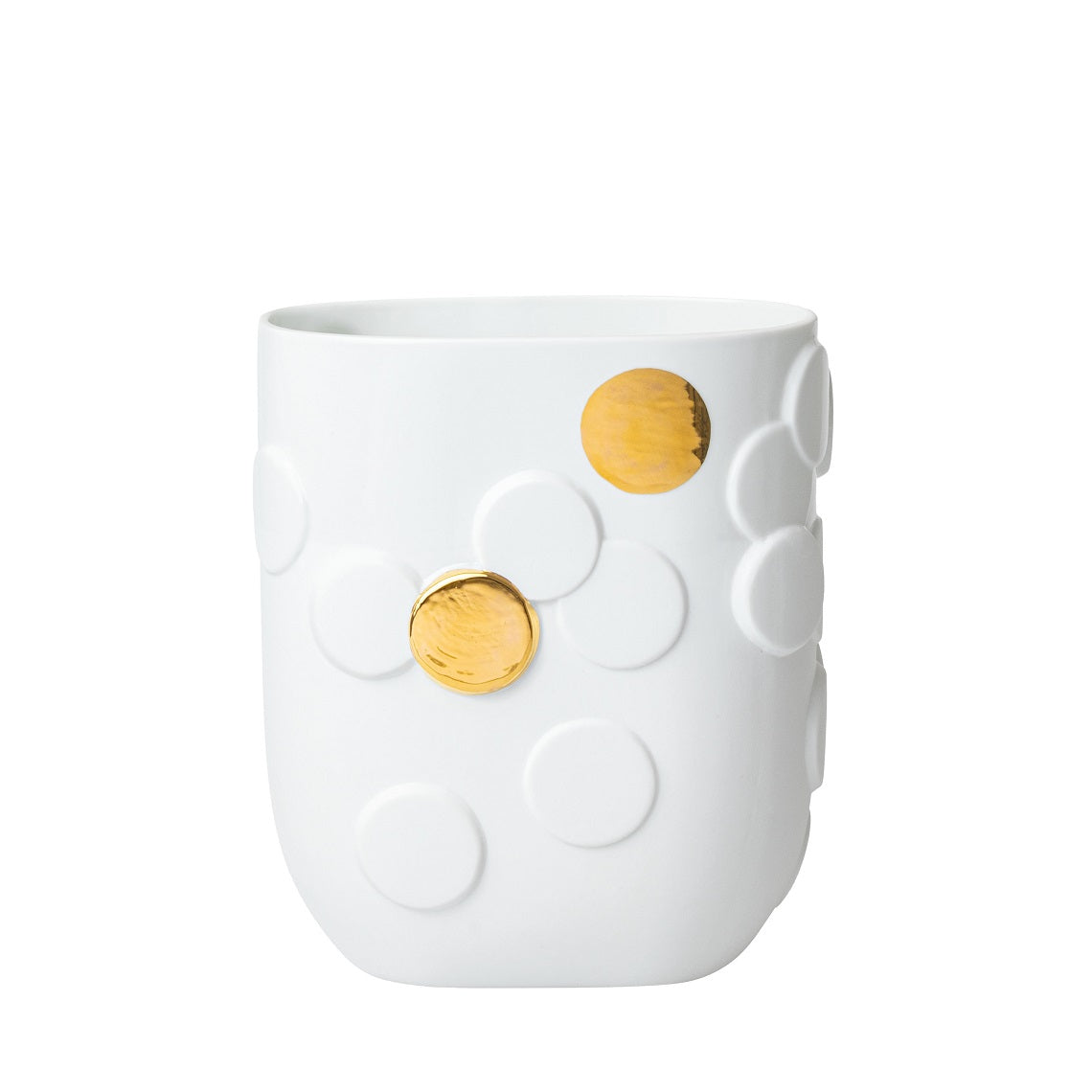 Porcelain Gold Dots Vase R90699