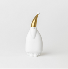 Porcelain Stories Santa Gnome With Design Hat.