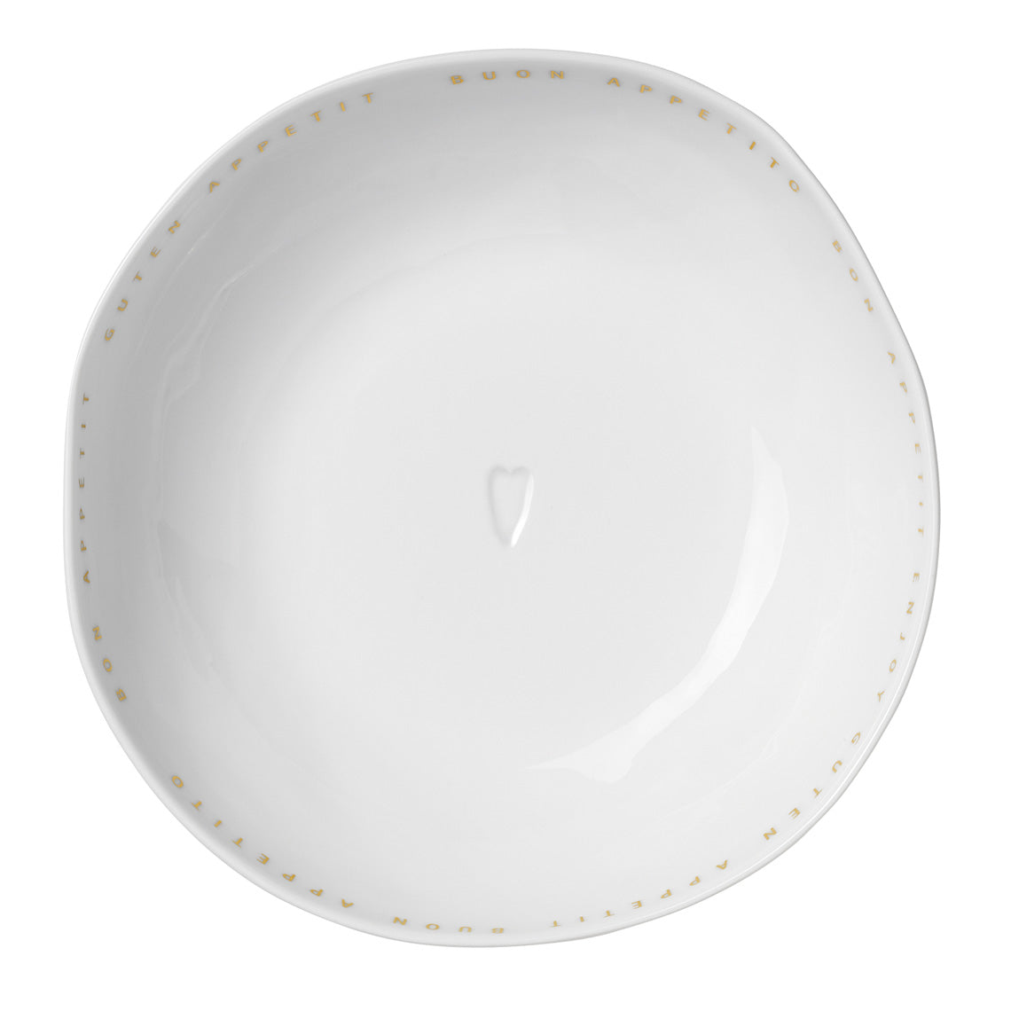 Bon Appetit Porcelain Bowl - Shallow R11364