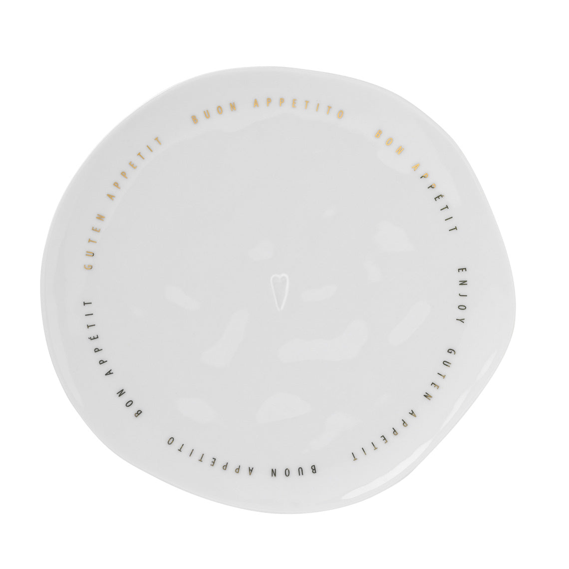 Bon Appetit Porcelain Plate Medium R11368