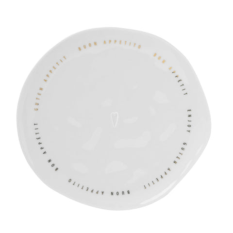 Bon Appetit Porcelain Plate Medium R11368