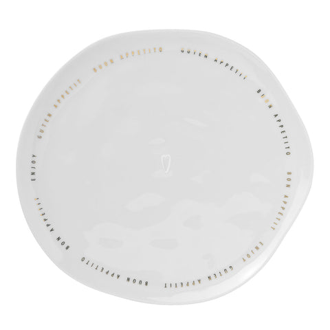 Bon Appetit Porcelain Plate Large R11369