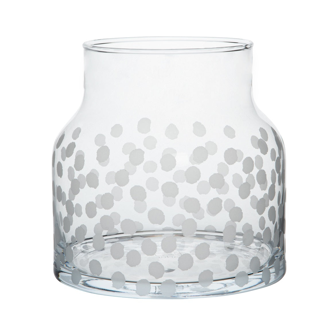 Dots Glass Vase - 7.1" R14964