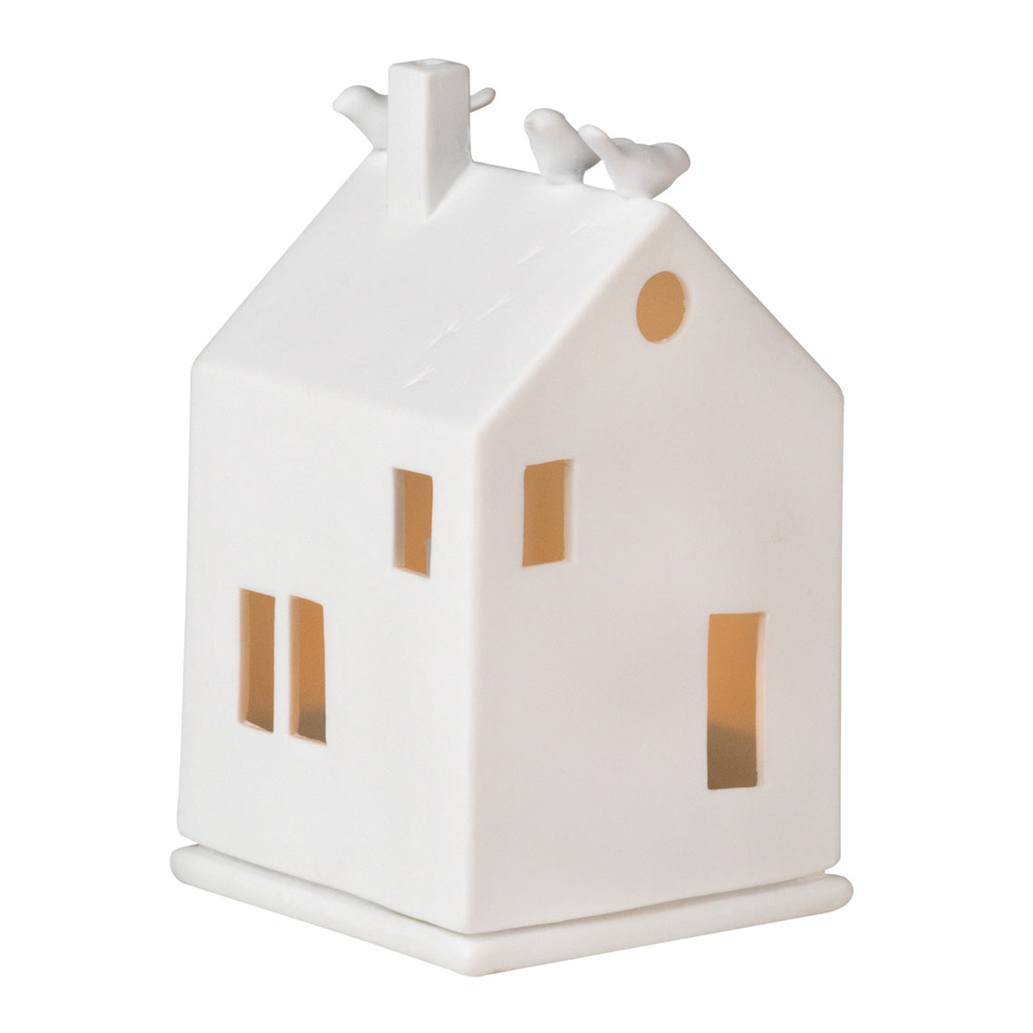 Village House - Bird House - 5.1" Lit