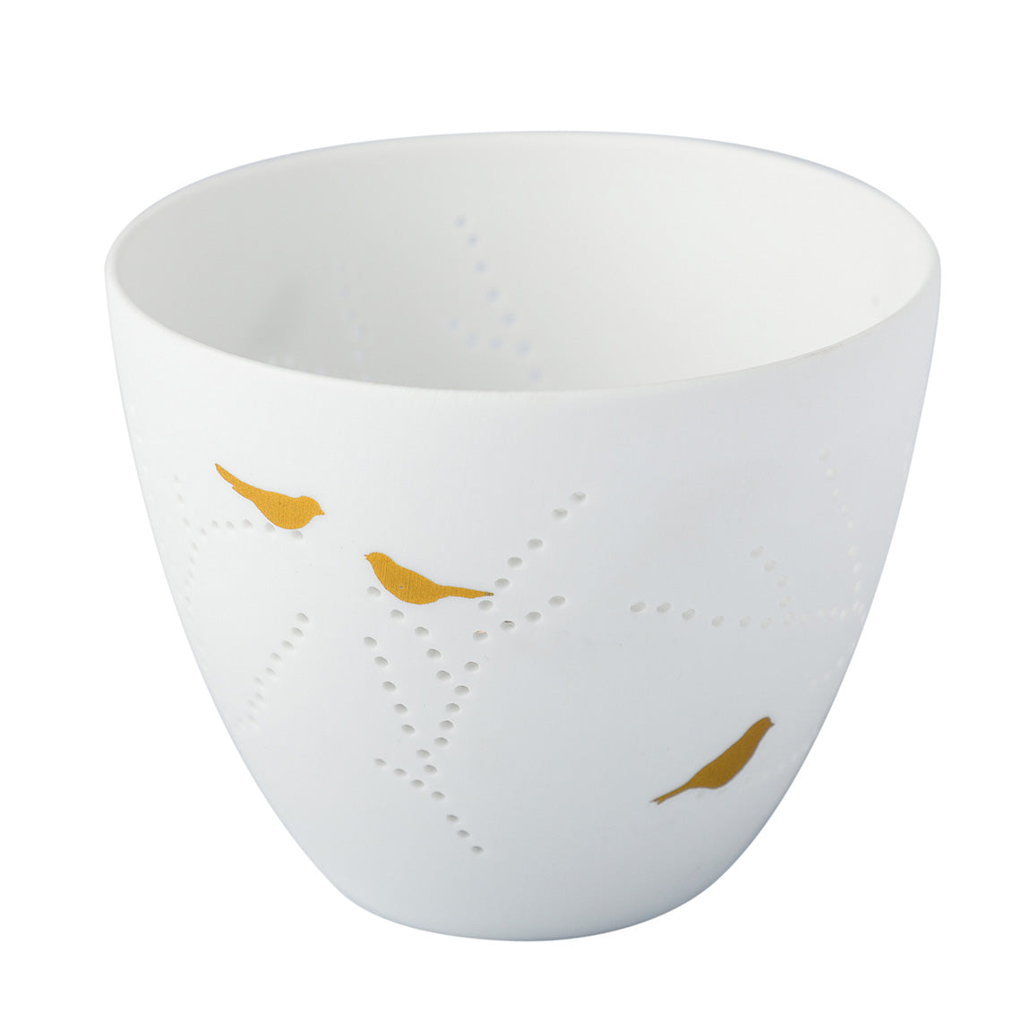 Poetry Tealight Holder Bird Design Small R15114