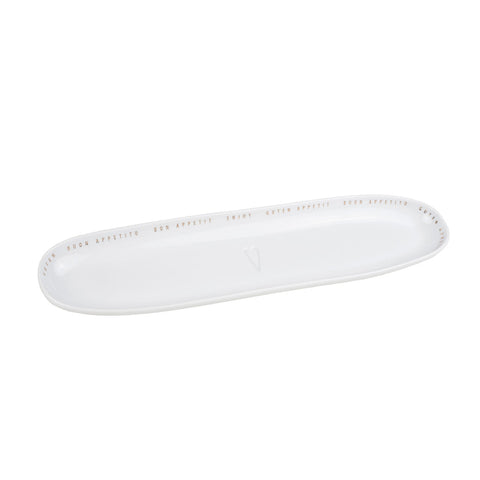 Bon Appetit Porcelain Oval Serving Platter R16644