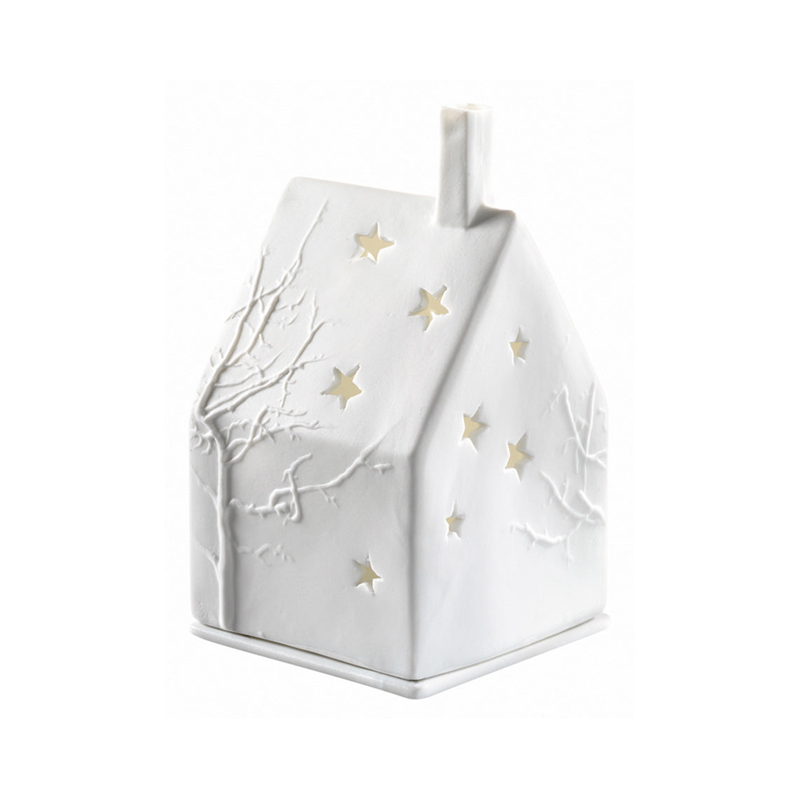 Village House - Tree/Stars - 3.9" R87288