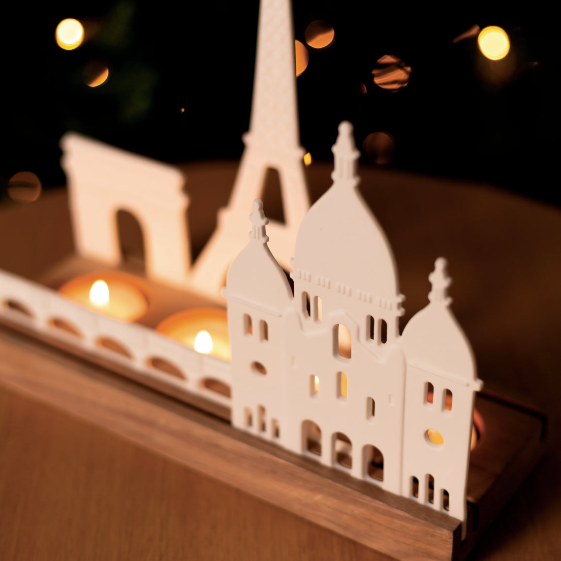 City Skyline Tealight Holder - Paris