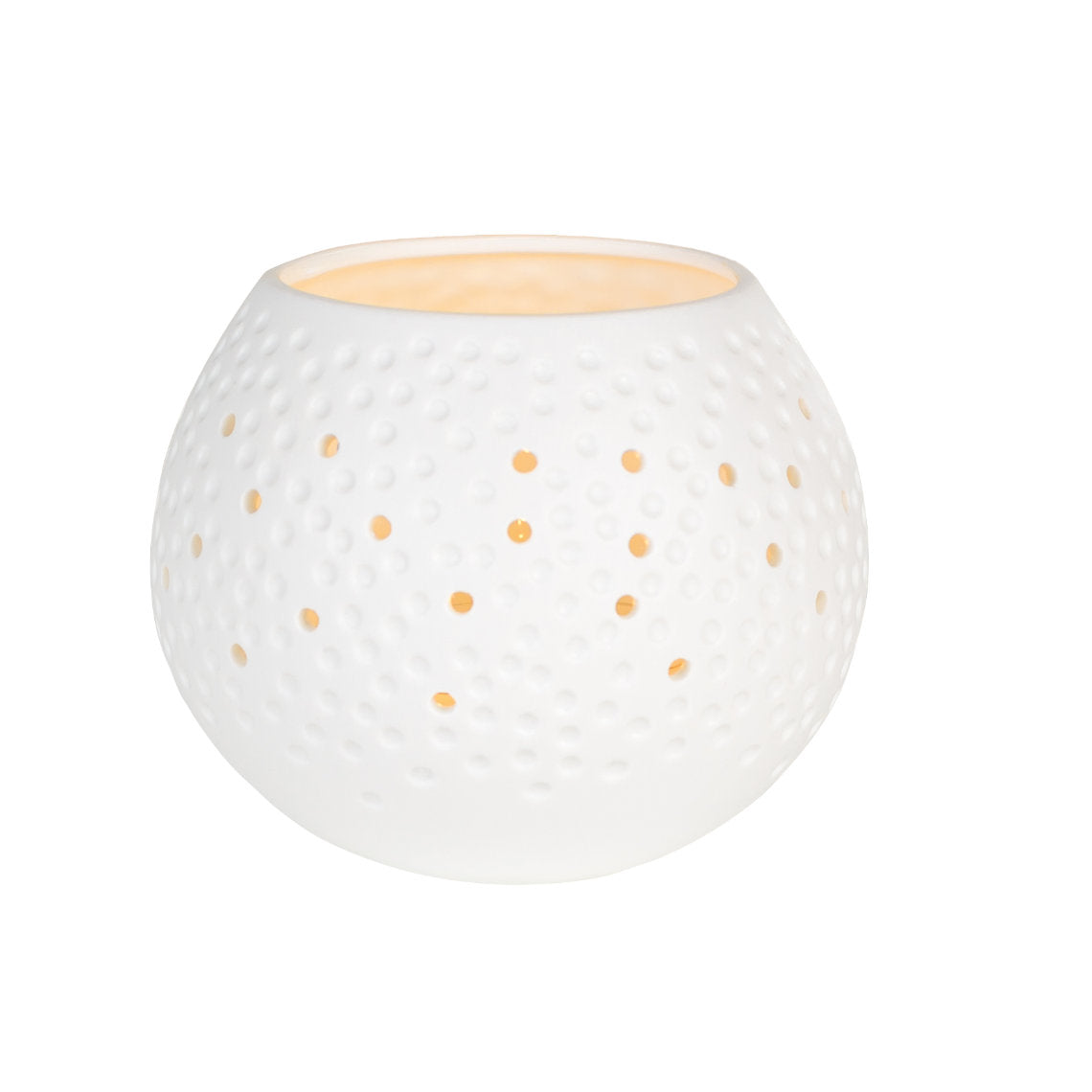 Porcelain Tealight Cup Dots R92320