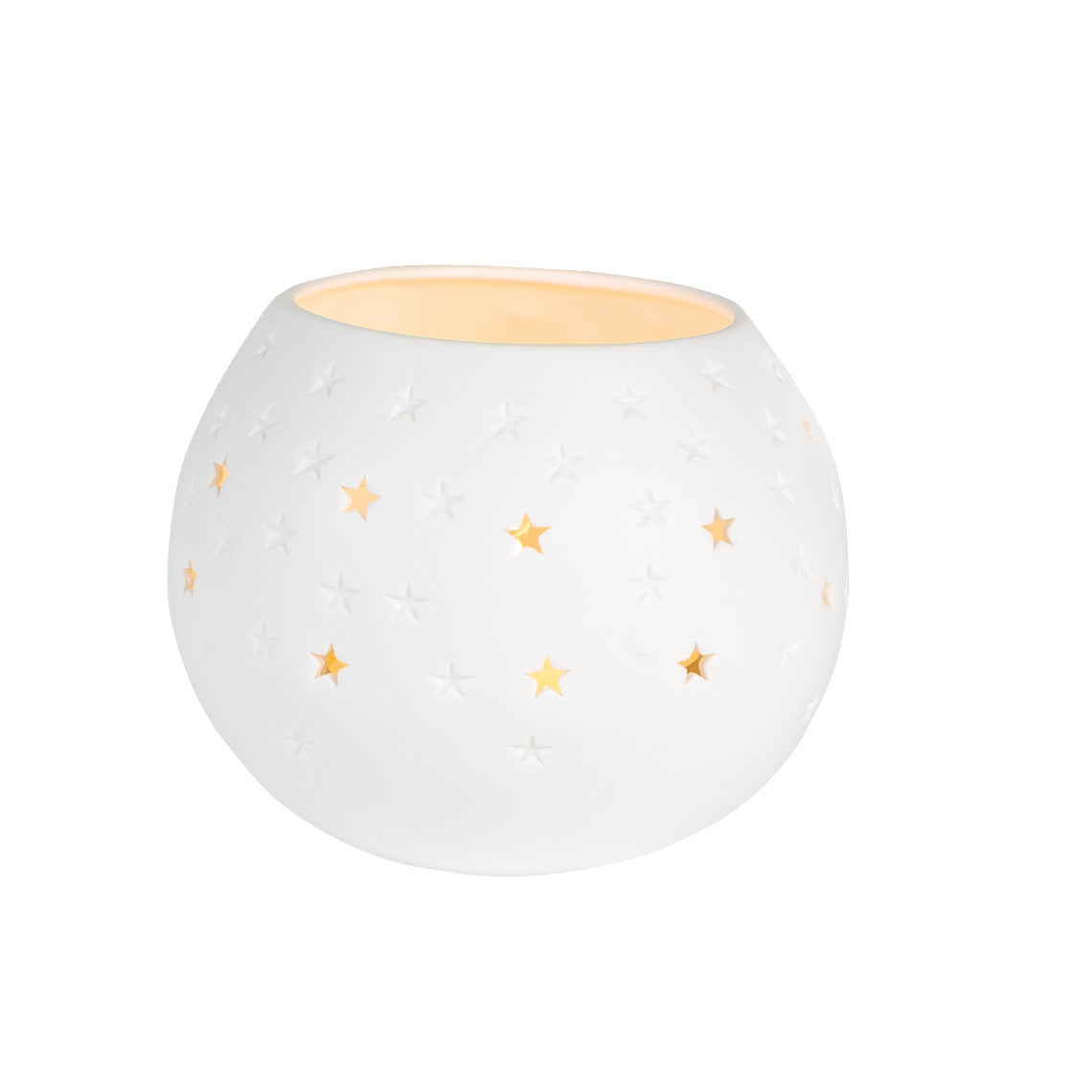 Porcelain Tealight Cup Stars R92322