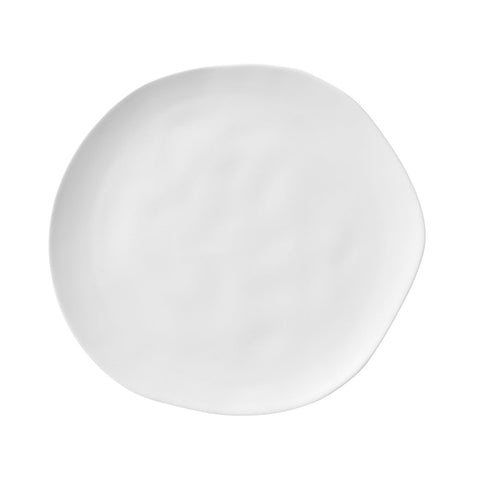 Freeform Porcelain Dinner Plate Sm R9921